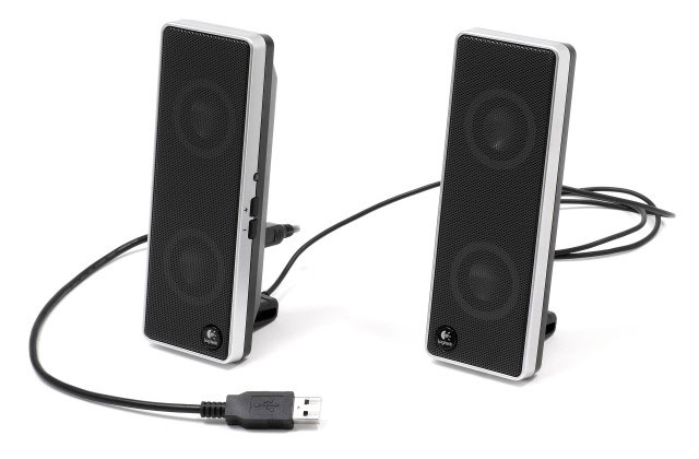 TV, audio - Logitech S120 black